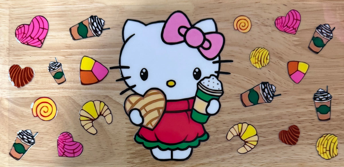 Hello Kitty Snacks UVDTF Wrap