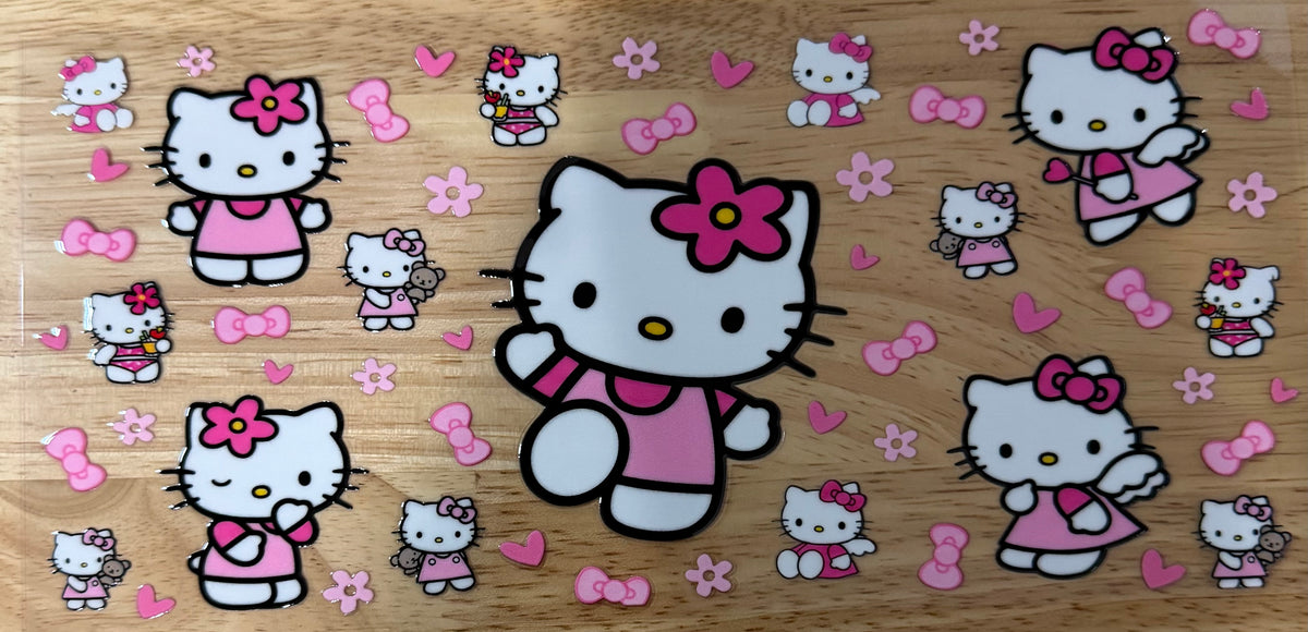Pink Hello Kitty UVDTF Wrap