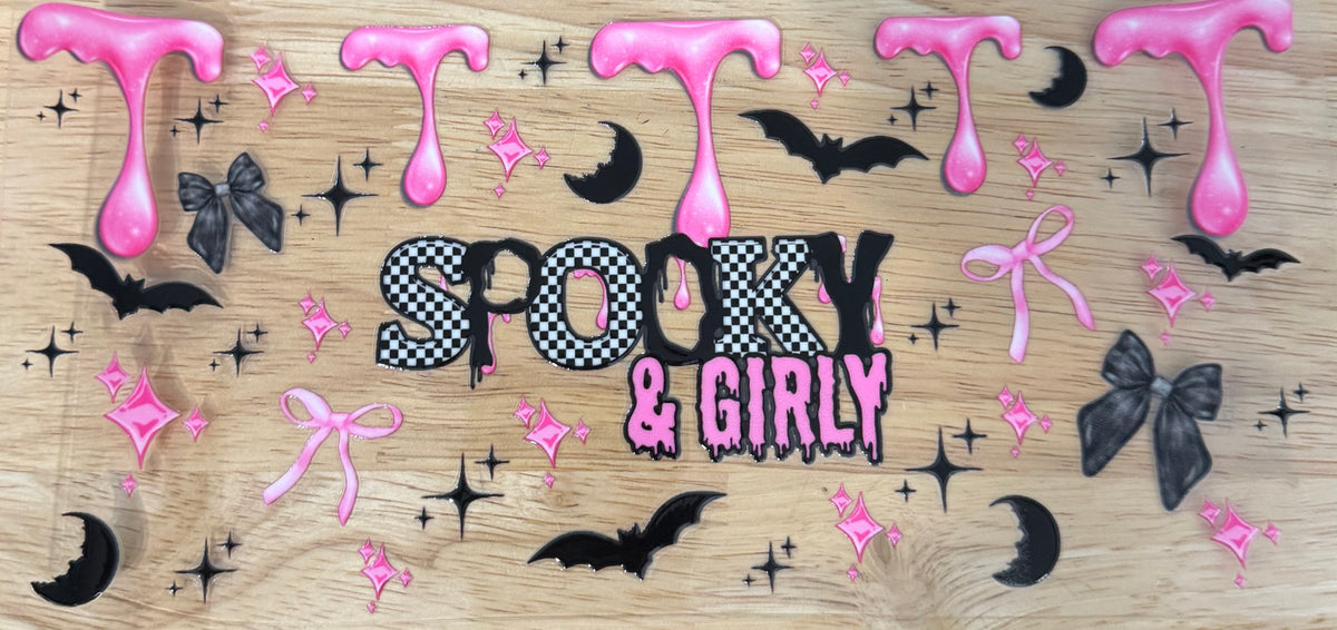 Spooky & Girly UVDTF Wrap