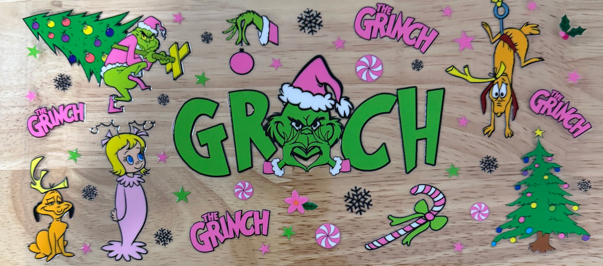Grinch UVDTF Wrap