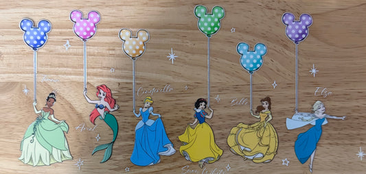 Princess Balloons UVDTF Wrap