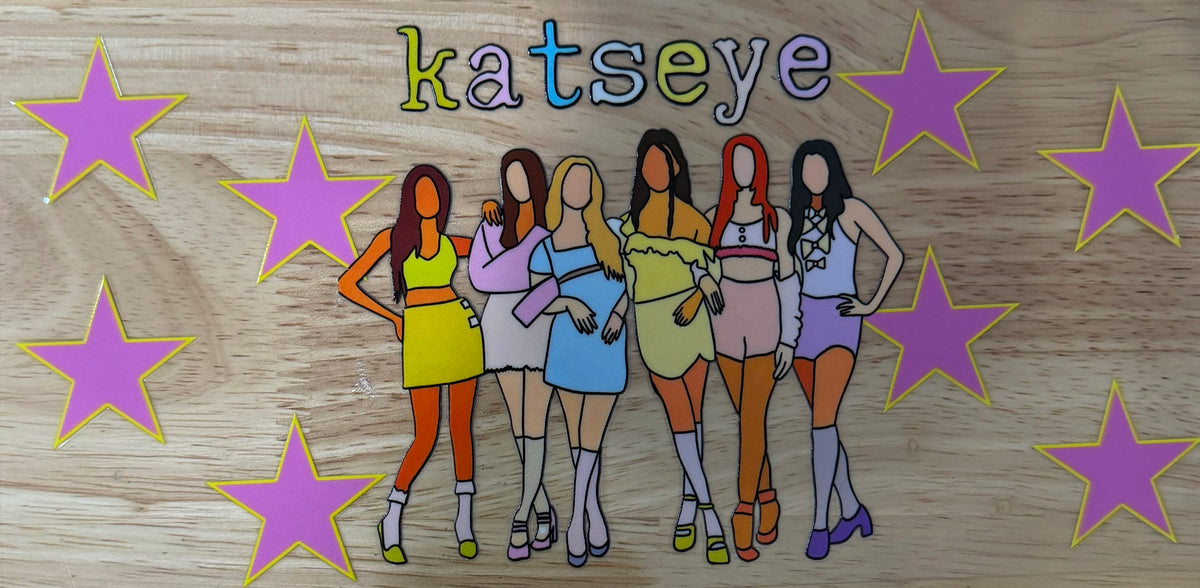 Katseye UVDTF Wrap