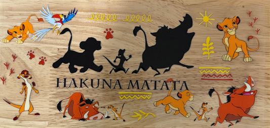 Hakuna Matata UVDTF Wrap
