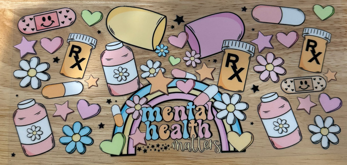 Mental Health UVDTF Wrap