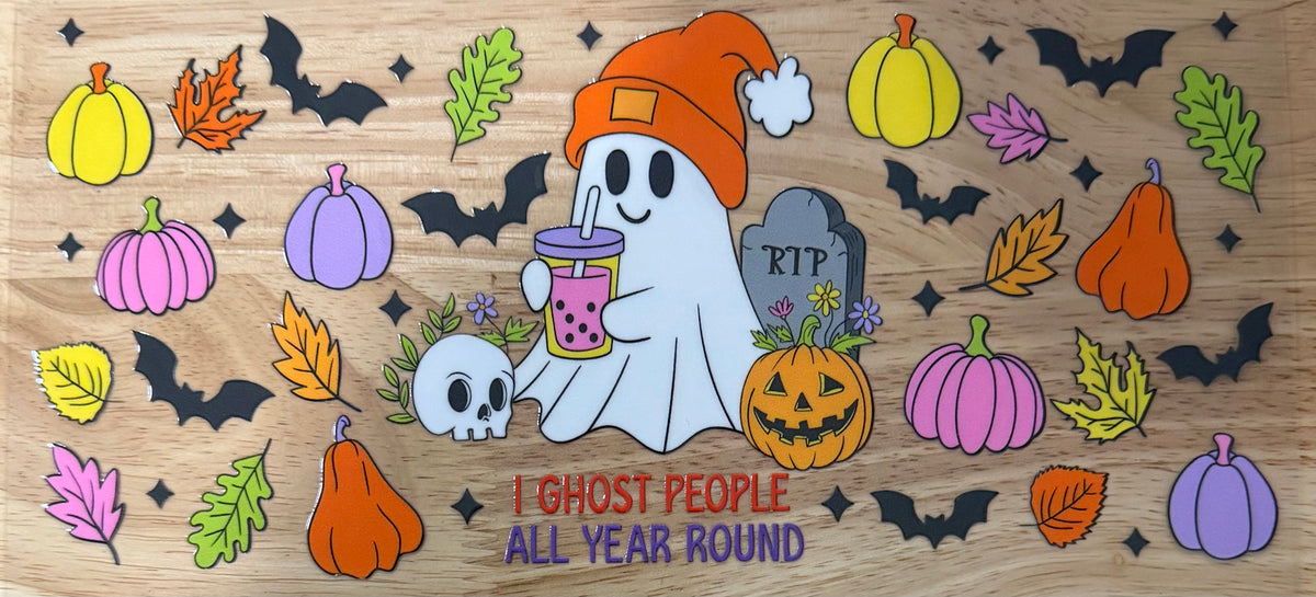 I Ghost People UVDTF Wrap