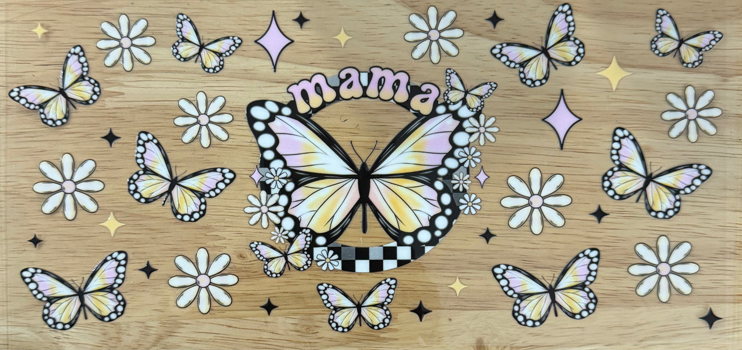 Butterfly Mama UVDTF Wrap