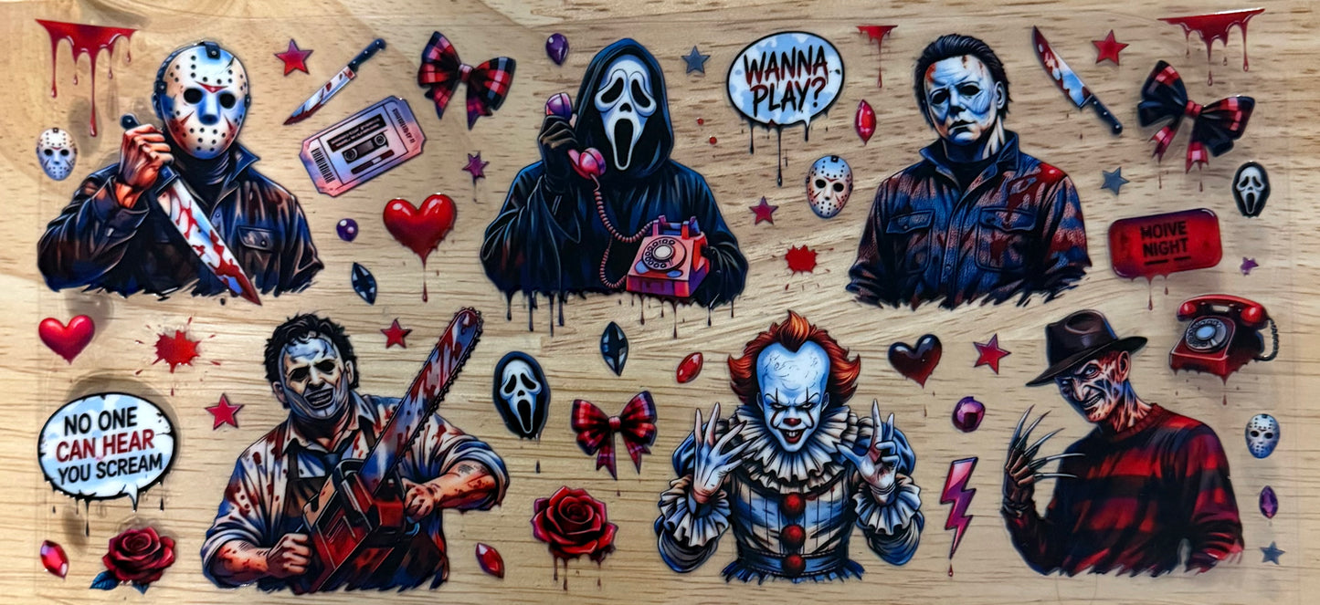 Wanna Play Spooky UVDTF Wrap