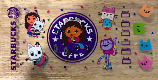 Cat Dollhouse UVDTF Wrap