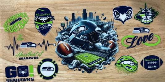 Seattle Seahawks UVDTF Wrap