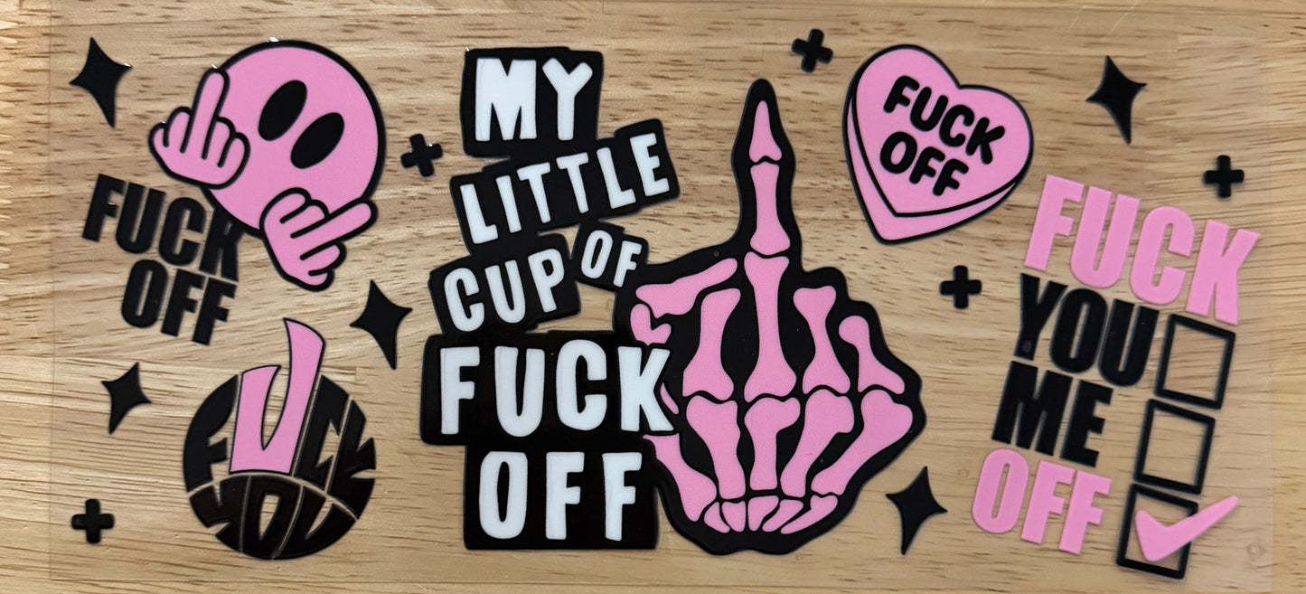 My Little Cup Of….UVDTF Wrap