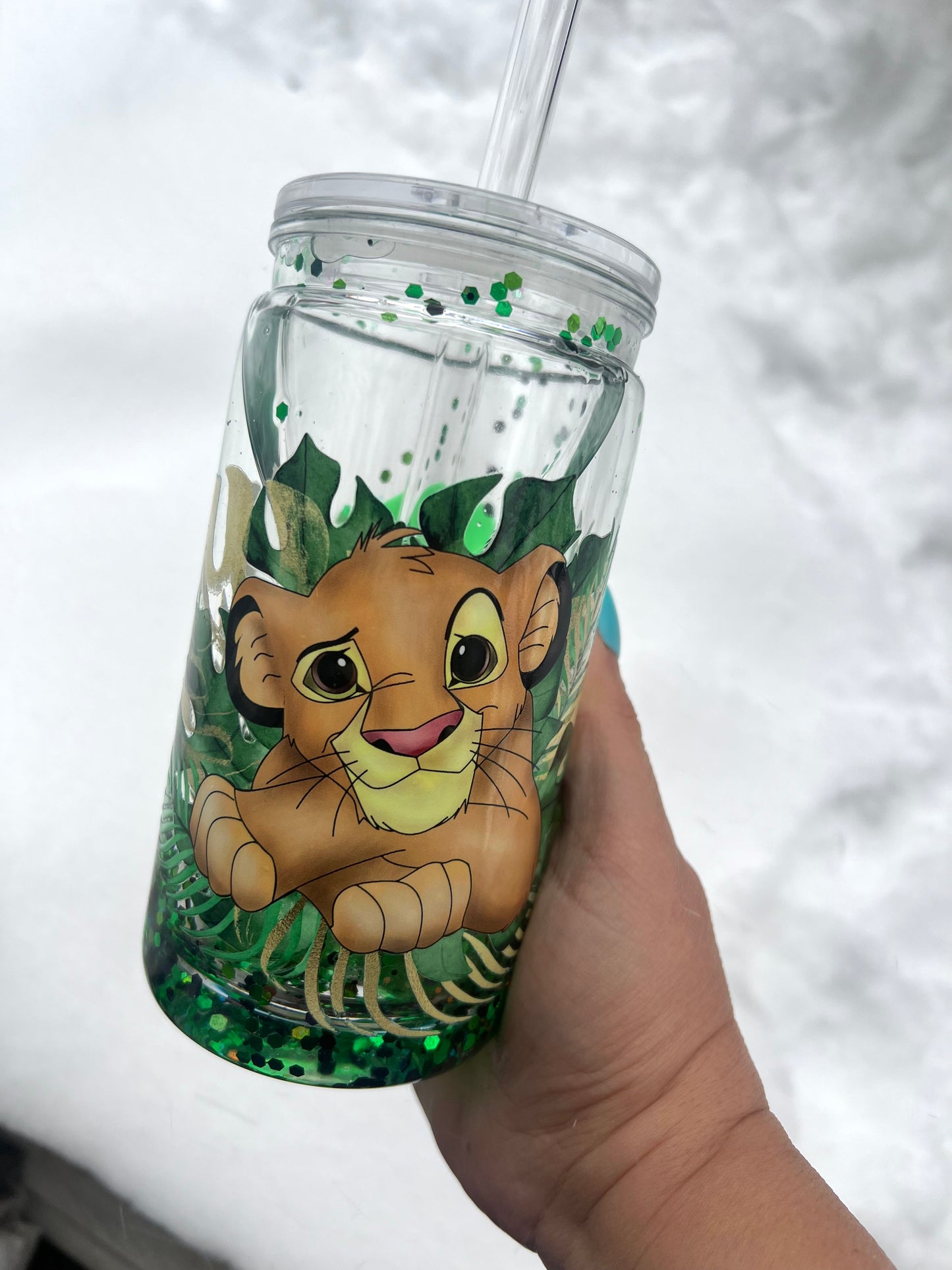 Safari Magic 16oz Snowglobe Tumbler