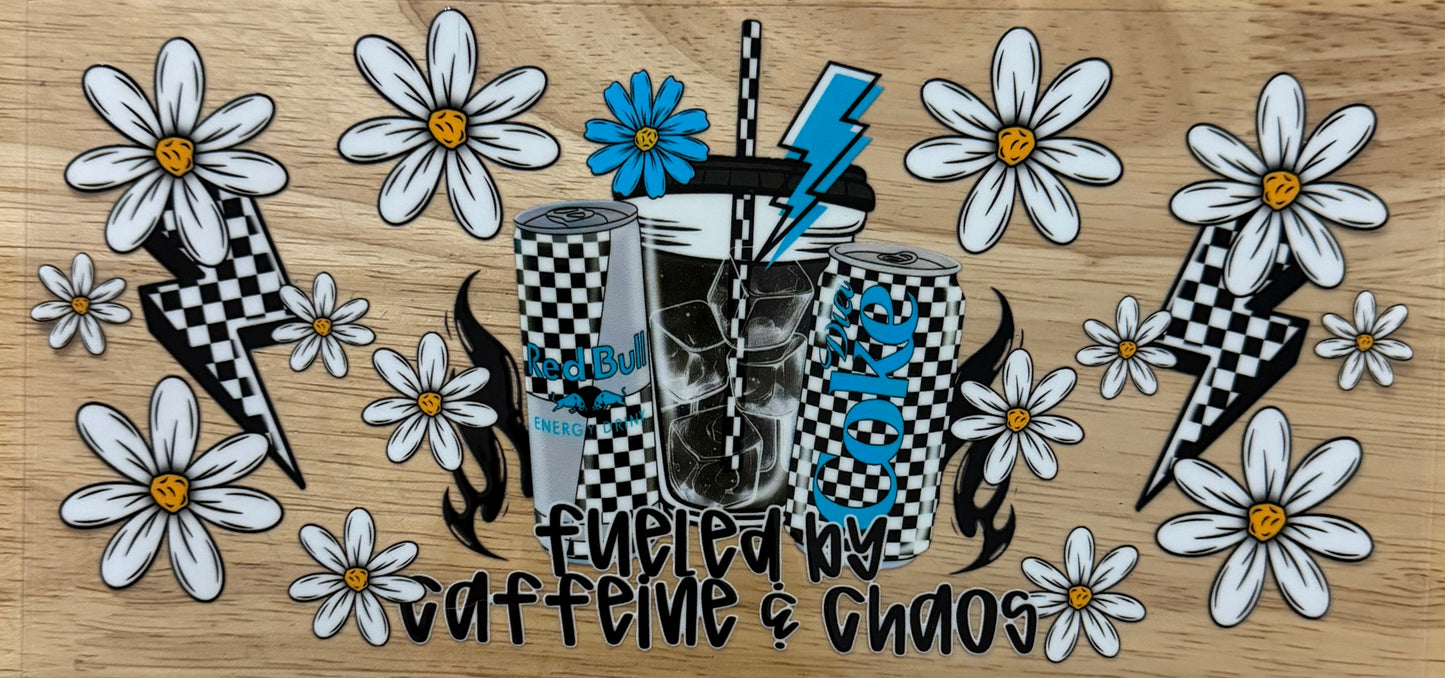 Caffeine & Chaos UVDTF Wrap