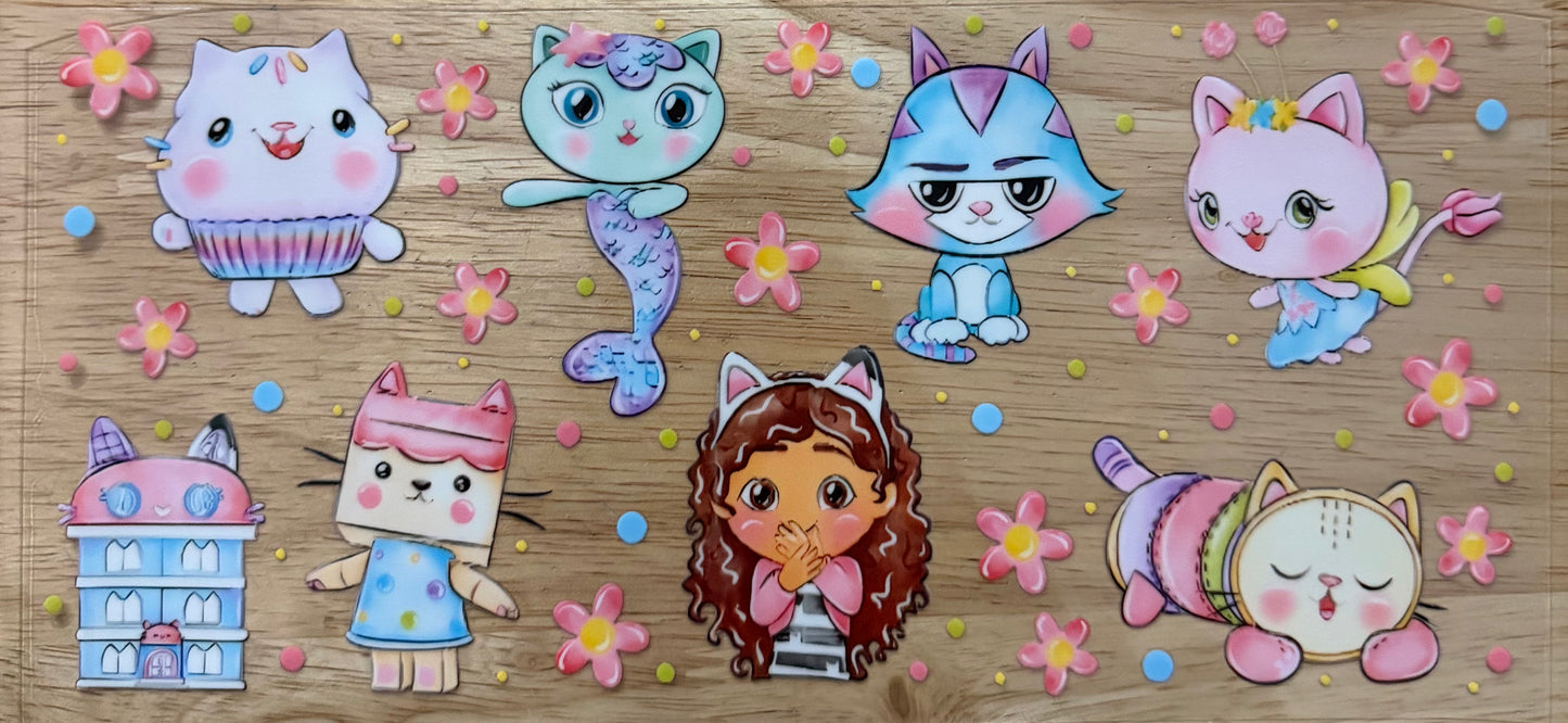 Gabby’s Dollhouse UVDTF Wrap