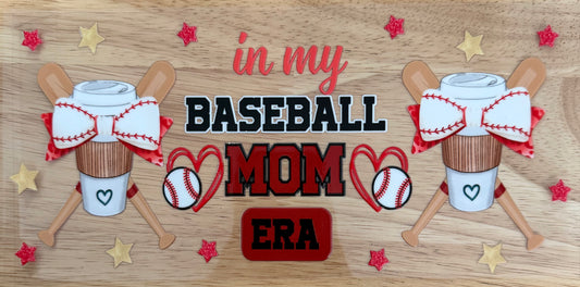 Baseball Mom Era UVDTF Wrap