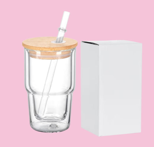 Glass Shot Glass Snowglobe