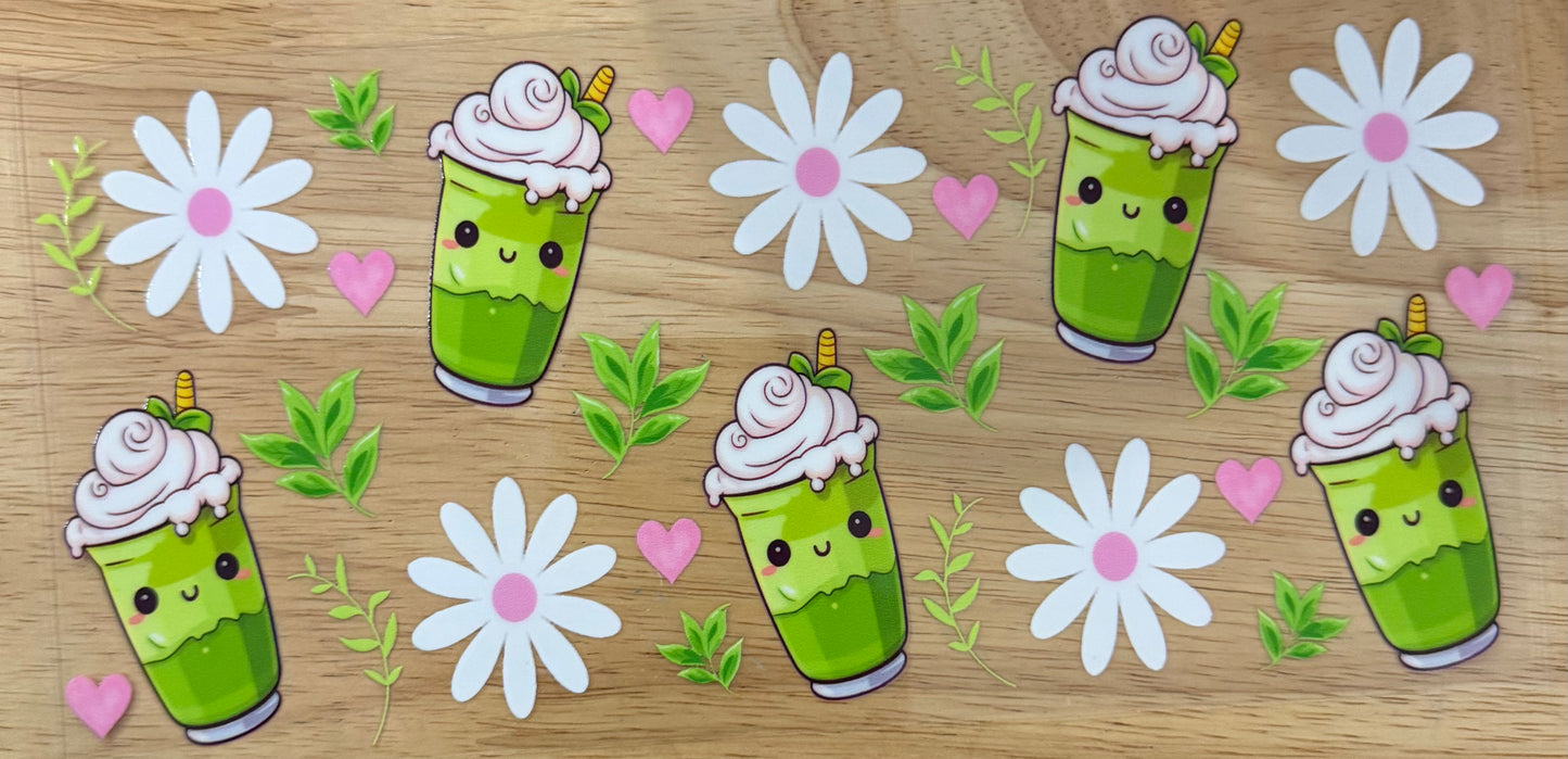 Happy Matcha UVDTF Wrap