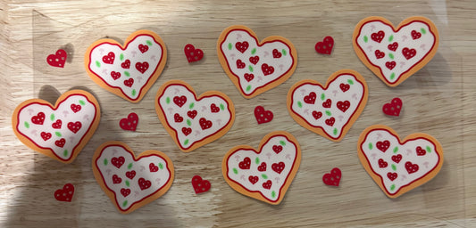 Heart Pizza UVDTF Wrap