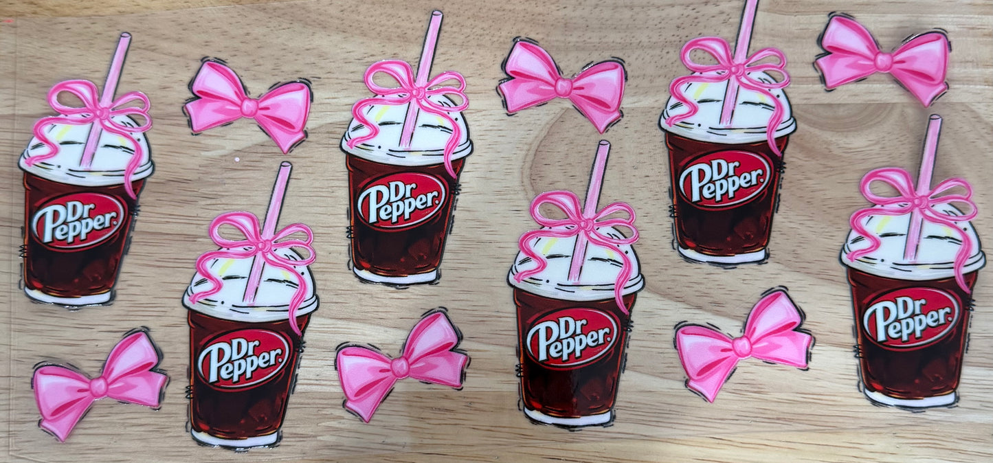 Dr. Pepper Slush UVDTF Wrap