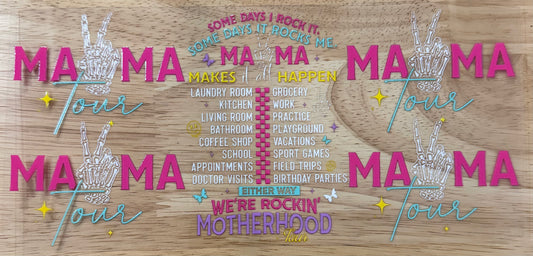 Mama Tour UVDTF Wrap