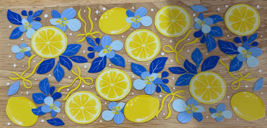 Blueberry Lemons UVDTF Wrap