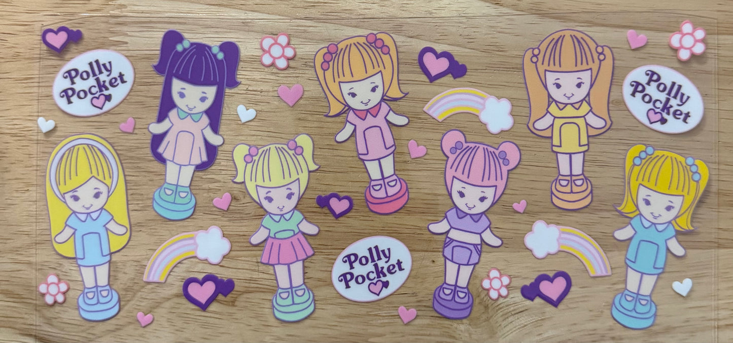 Polly Pocket UVDTF Wrap