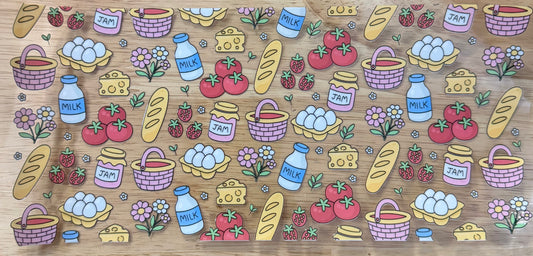Summer Picnic UVDTF Wrap