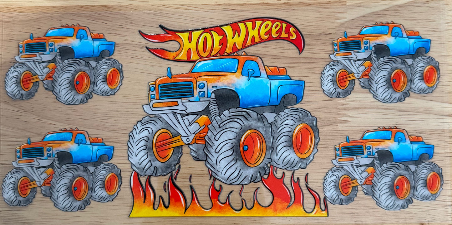 Hot Wheels UVDTF Wrap