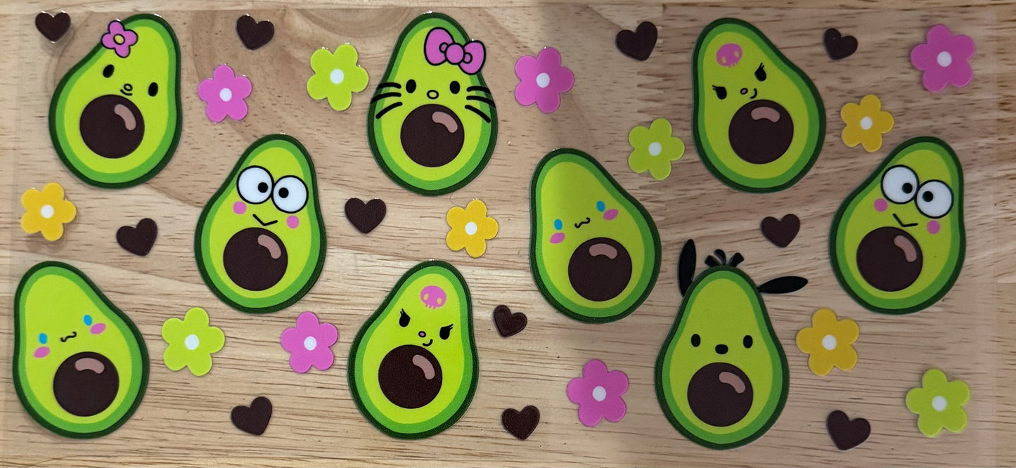 HK Avocado UVDTF Wrap