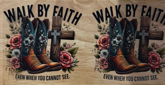 Walk By Faith UVDTF Wrap