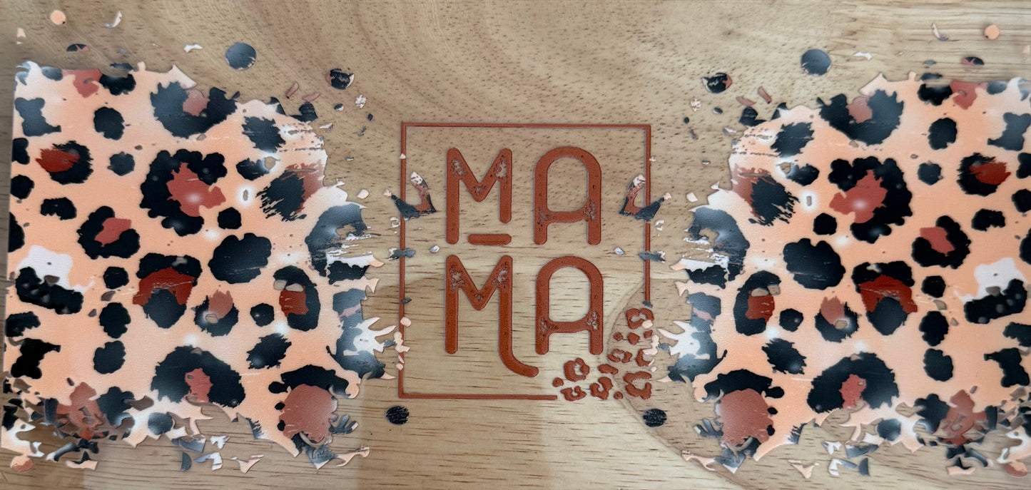 Leopard Mama UVDTF Wrap