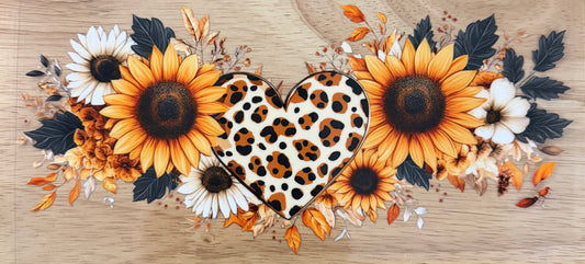Western Sunflowers UVDTF Wrap