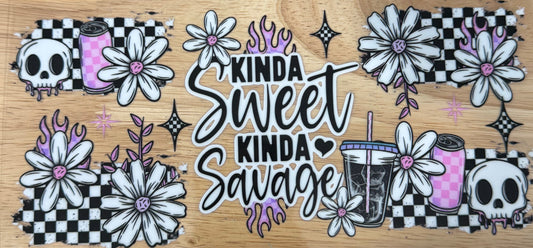 Sweet & Savage UVDTF Wrap