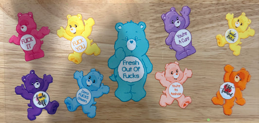 Swear Bears UVDTF Wrap