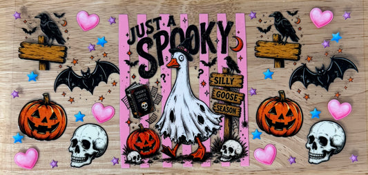 Spooky Goose UVDTF Wrap