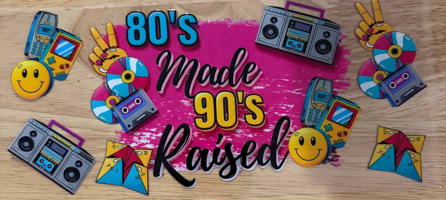 80’s Made UVDTF Wrap