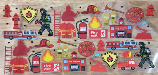 Firefighter UVDTF Wrap