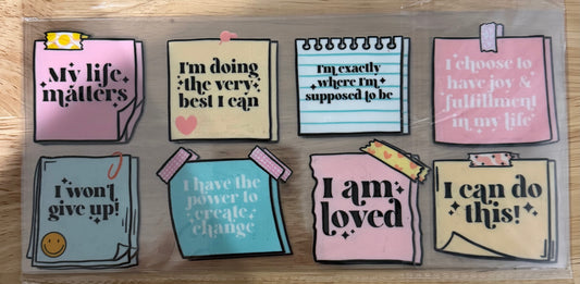 I Am Loved UVDTF Wrap