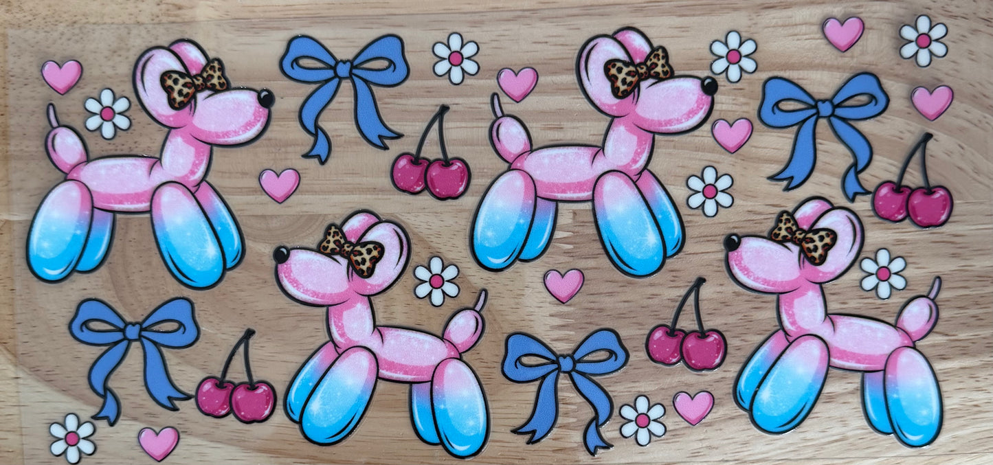 Balloon Dog UVDTF Wrap