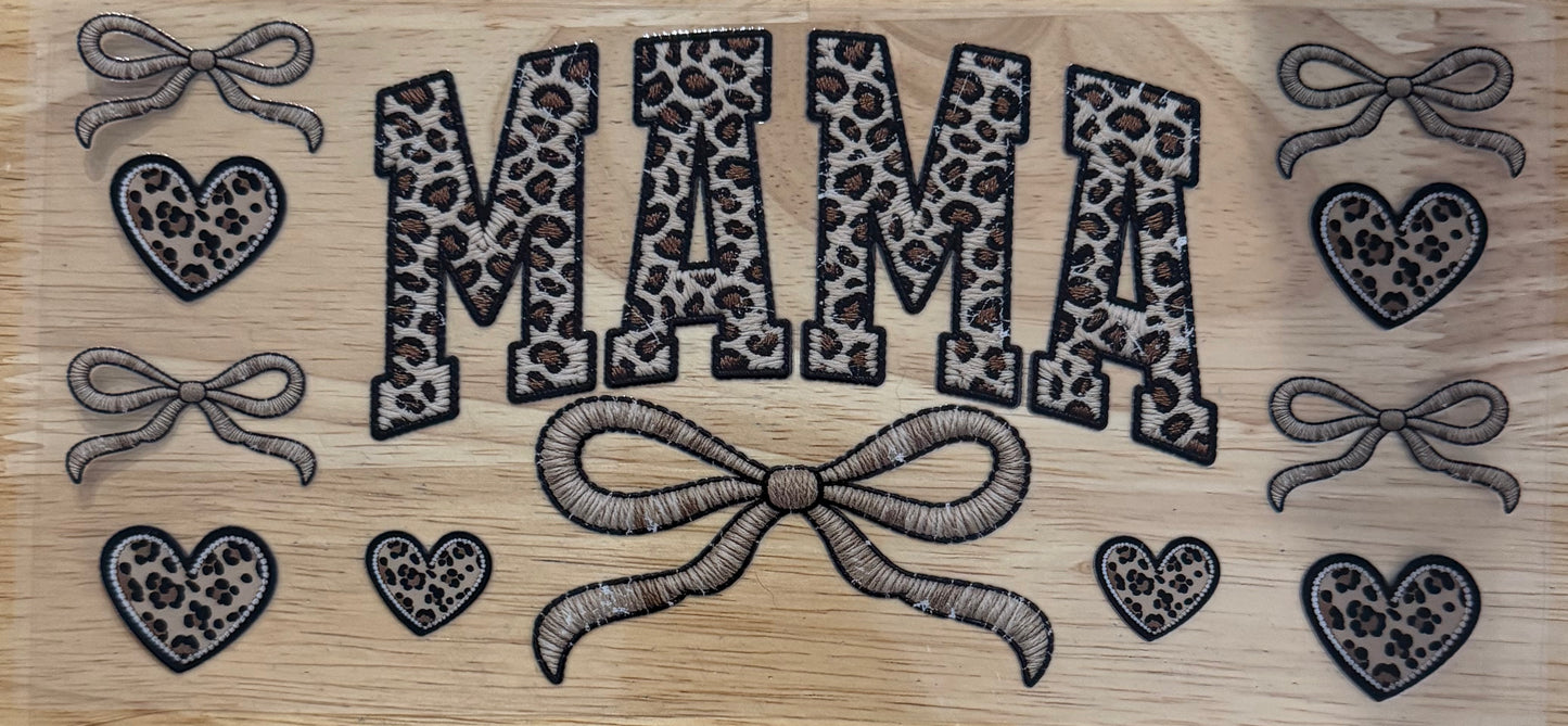 Leopard Mama UVDTF Wrap