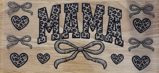 Leopard Mama UVDTF Wrap