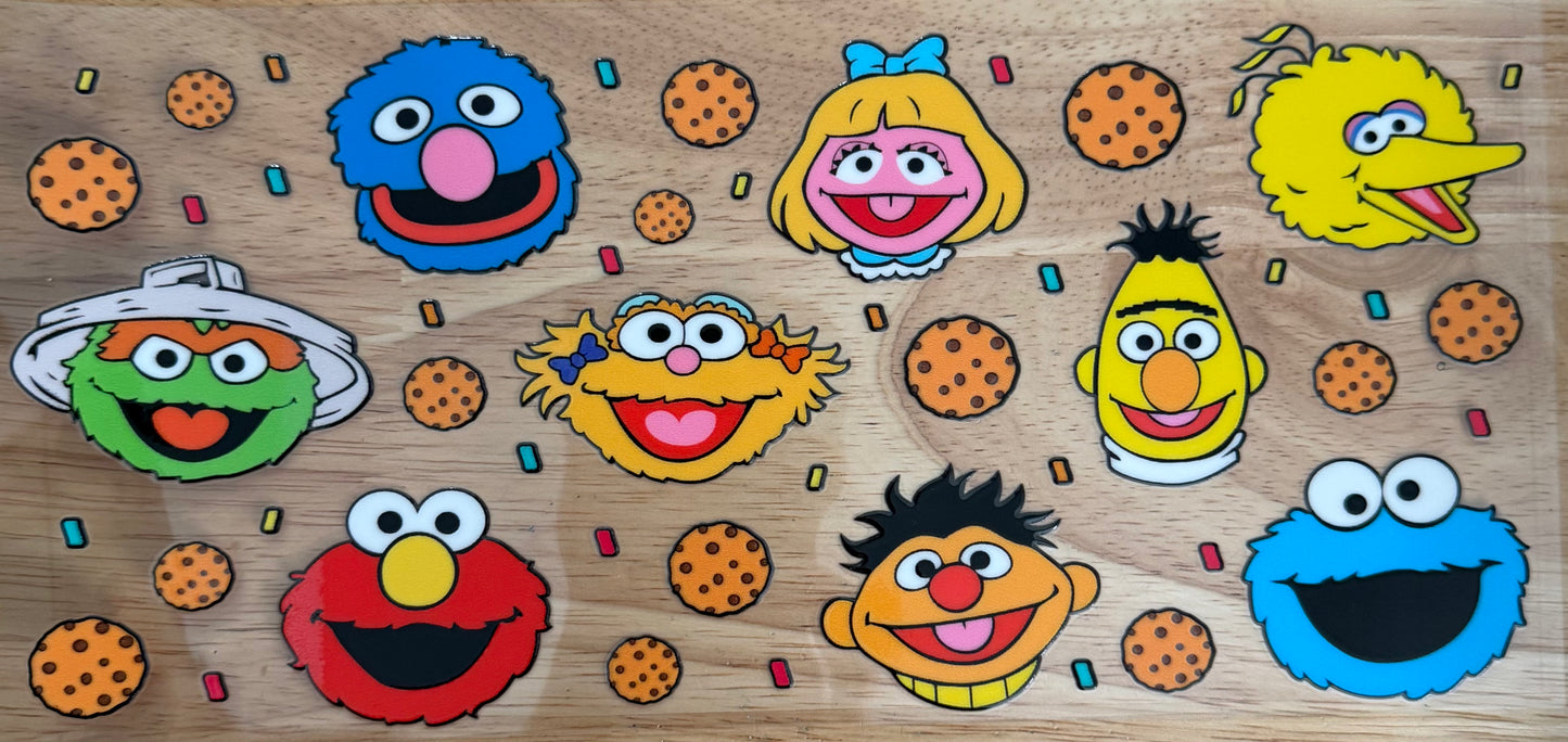 Sesame Street UVDTF Wrap