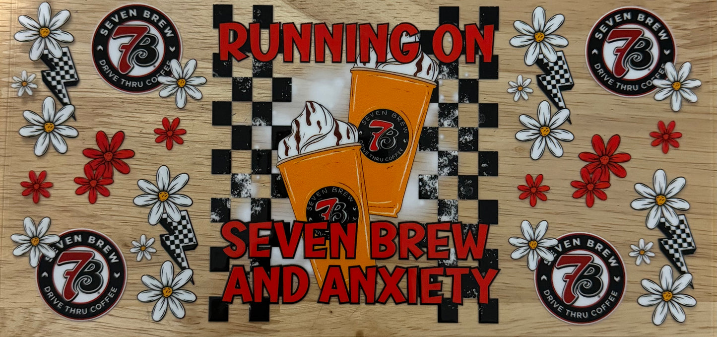 Running on 7 Brew UVDTF Wrap