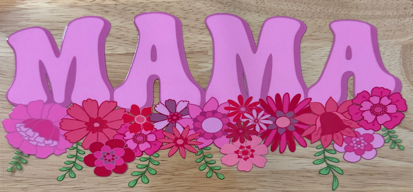 Floral Mama UVDTF Wrap