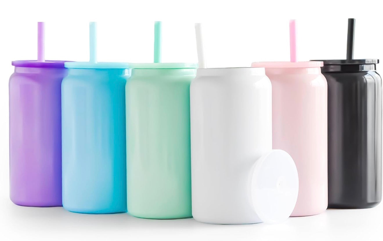 Pastel 16oz Stainless Steel Tumblers
