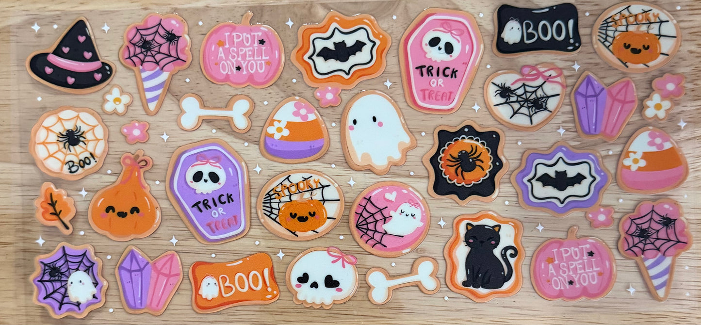 Halloween Sugar Cookies UVDTF Wrap