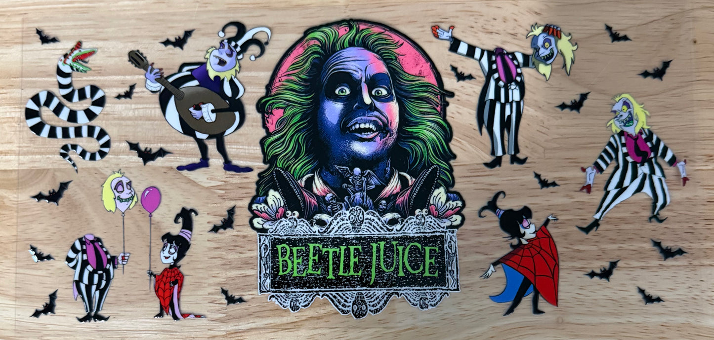 Beetlejuice UVDTF Wrap