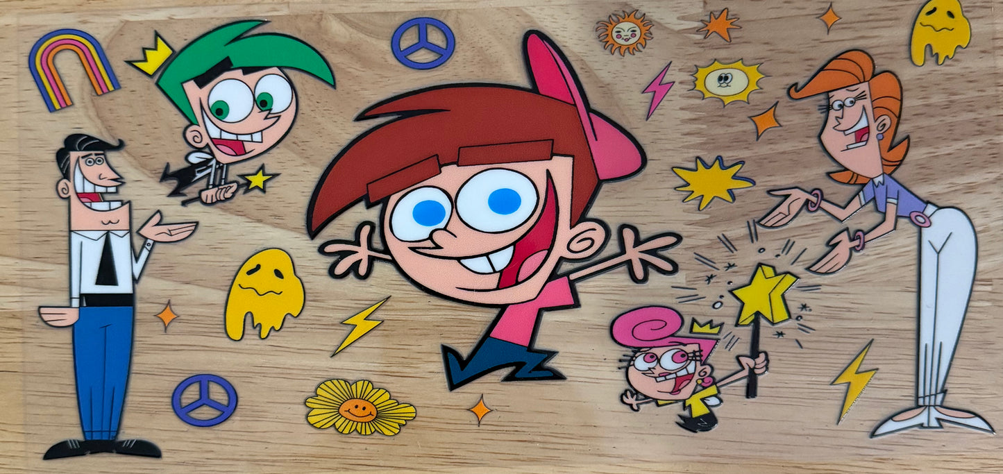 Fairly Oddparents UVDTF Wrap