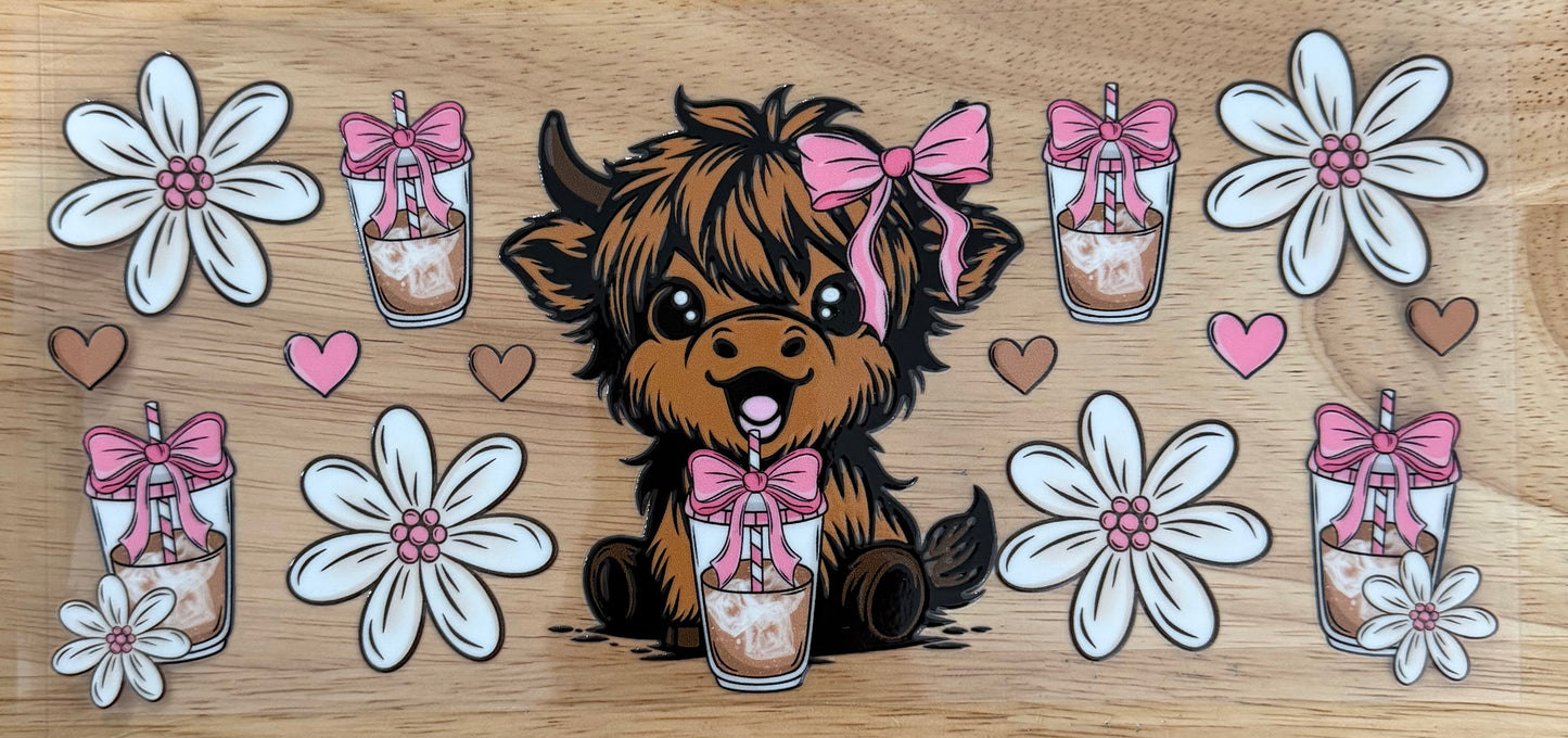 Cutie Highland UVDTF Wrap