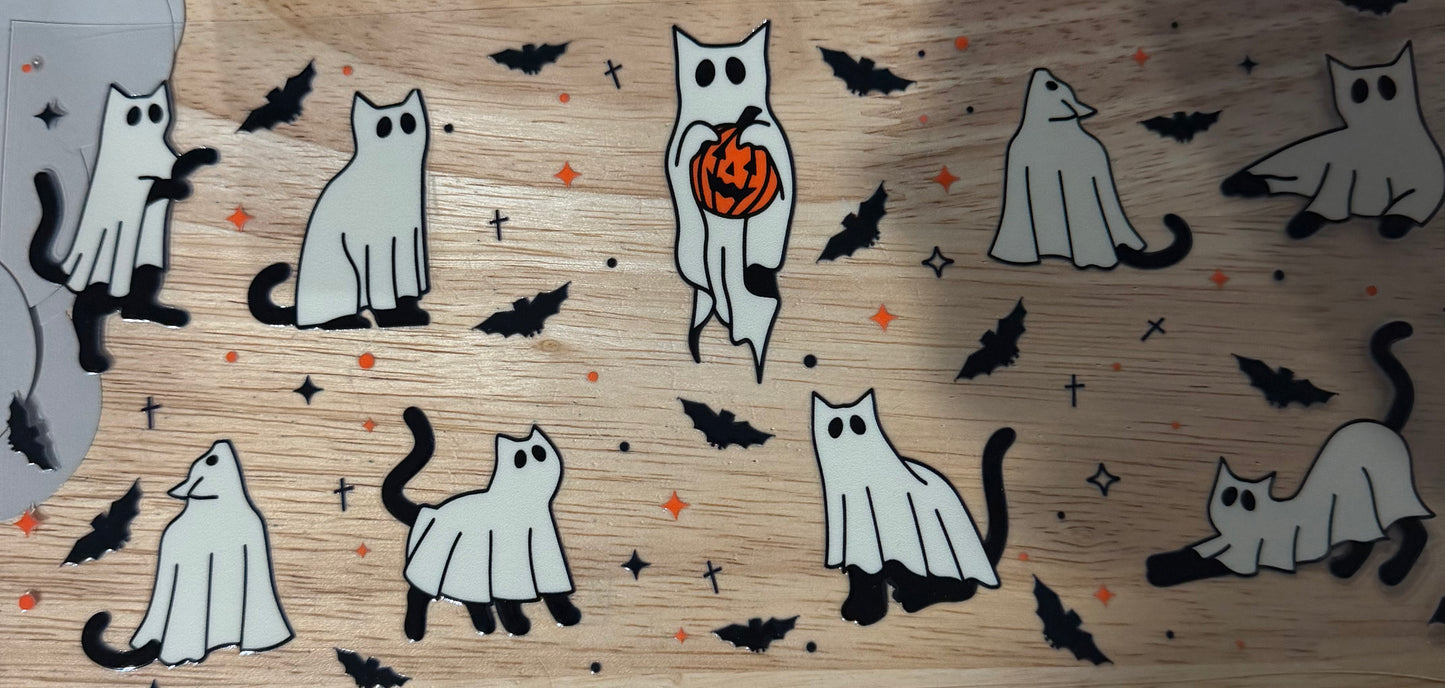 Spooky Cat UVDTF Wrap