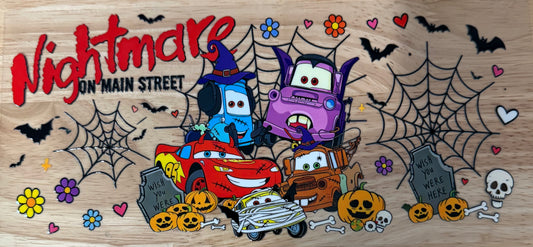 Nightmare Before Cars UVDTF Wrap